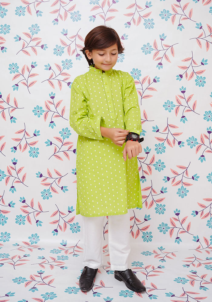 Boys Kurta + Pants - Wear Ochre