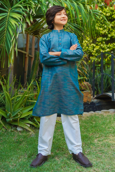 Multi Yarn Cotton Kurta + Trouser