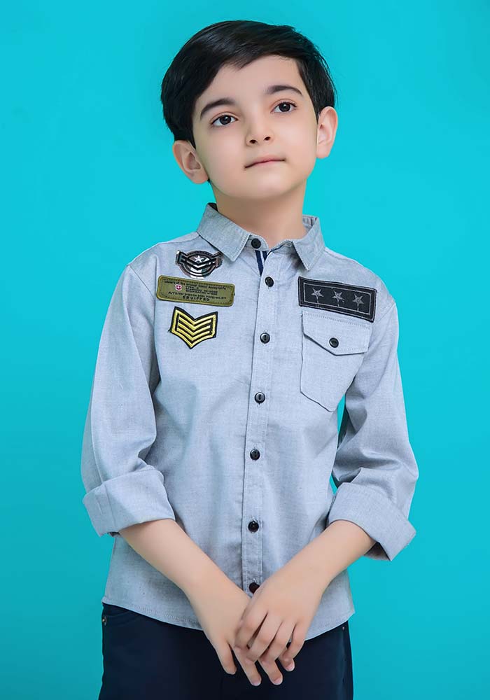 Boys Shirt - Wear Ochre