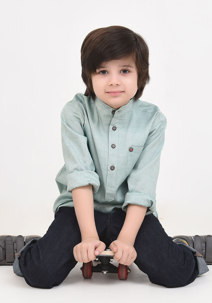 Boys Shirt - Wear Ochre