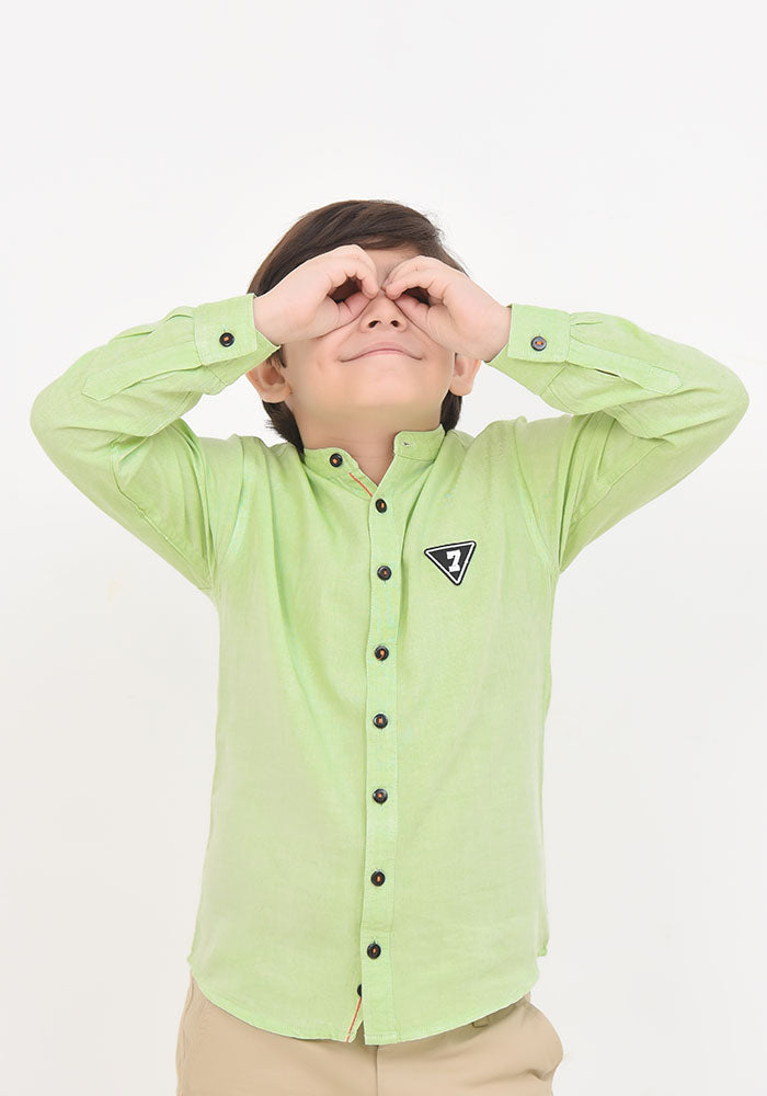 Boys Shirt - Wear Ochre