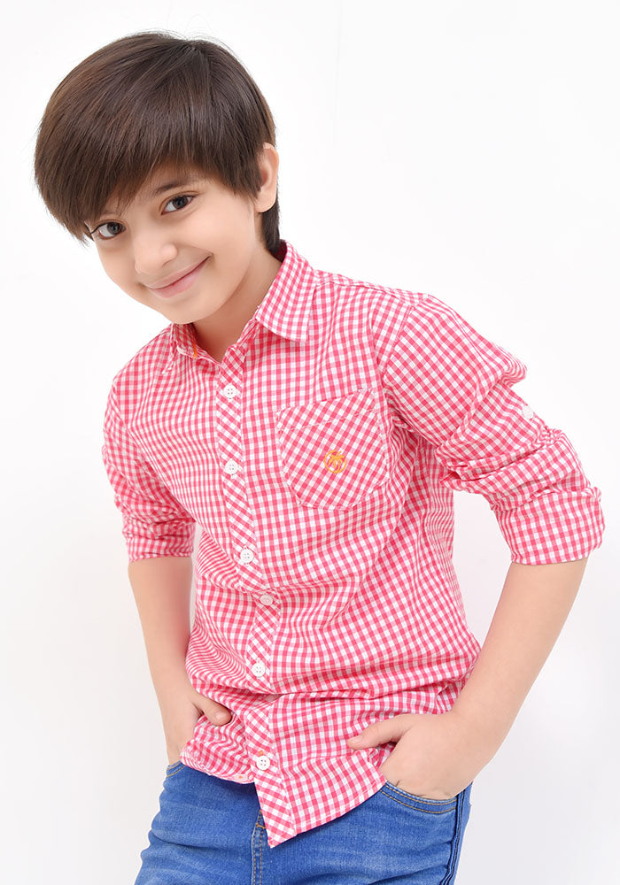 Boys Shirt - Wear Ochre