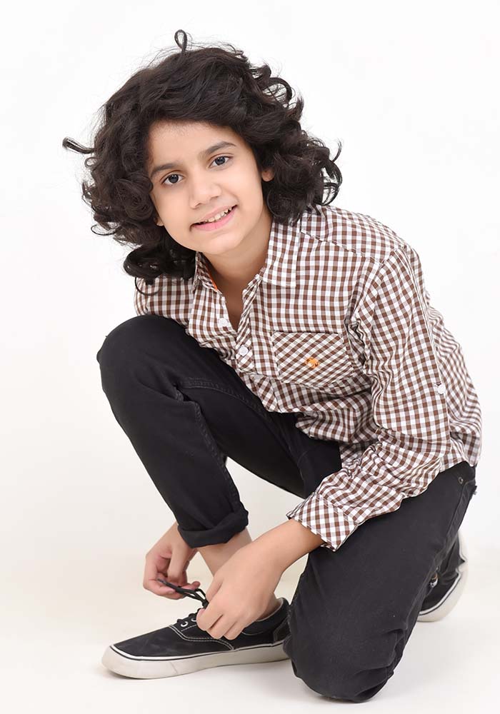 Boys Shirt - Wear Ochre