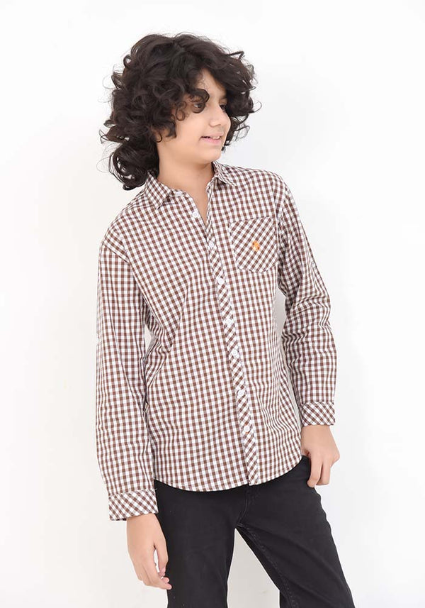 Boys Shirt - Wear Ochre