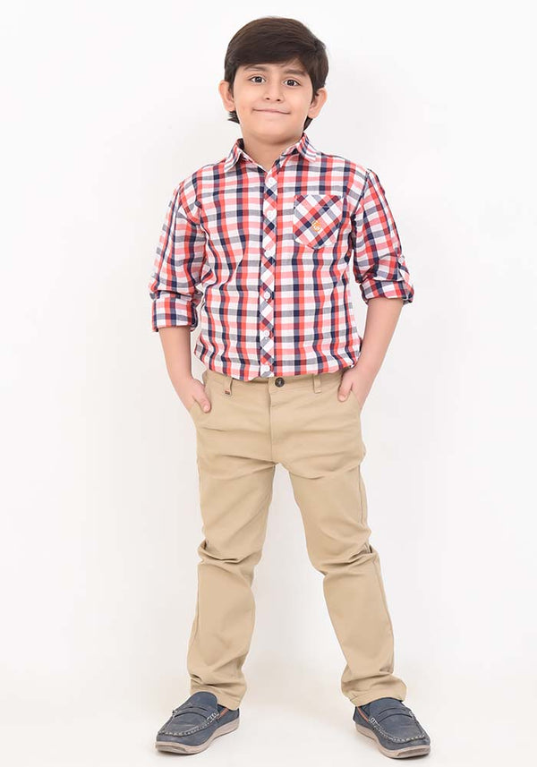Boys Shirt - Wear Ochre