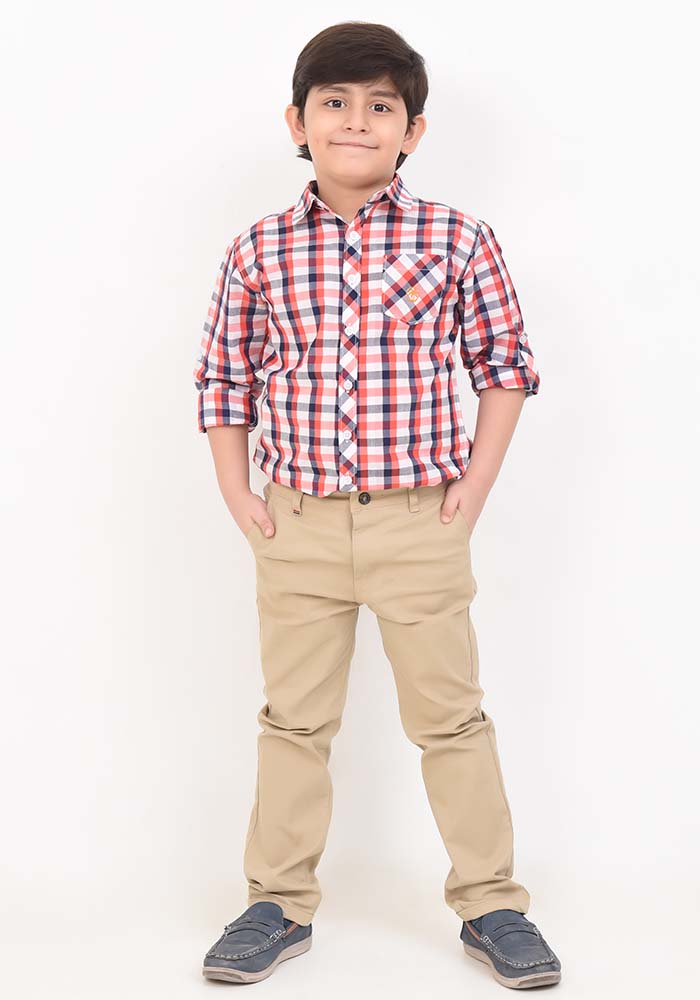 Boys Shirt - Wear Ochre