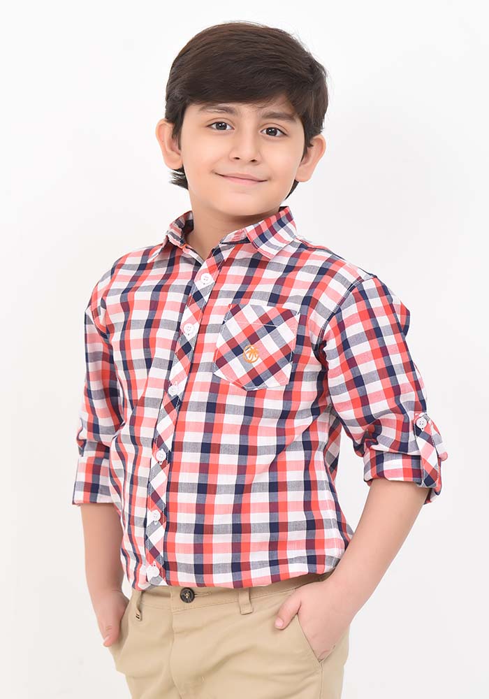Boys Shirt - Wear Ochre