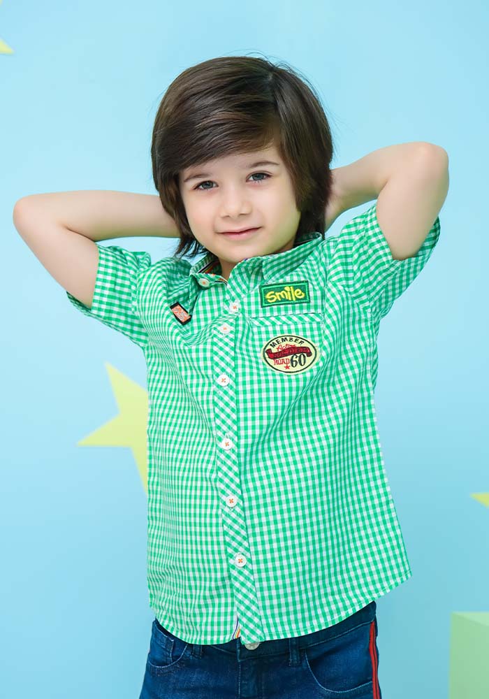 Boys Shirt - Wear Ochre