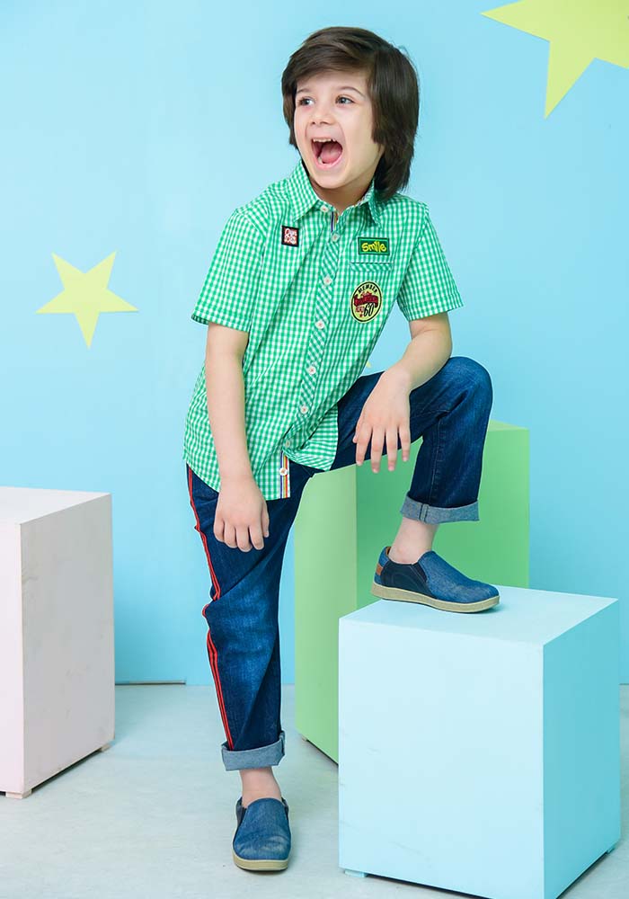 Boys Shirt - Wear Ochre