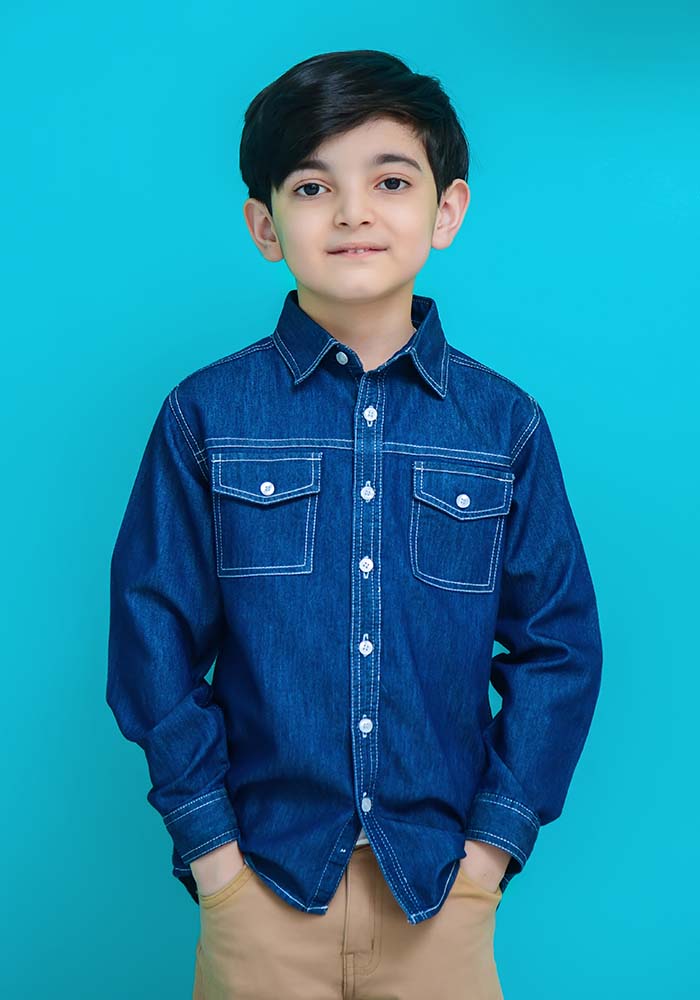 Boys Shirt - Wear Ochre