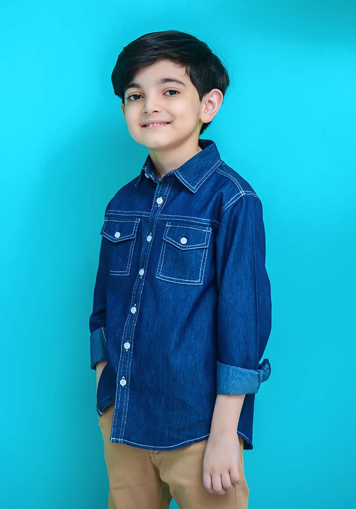 Boys Shirt - Wear Ochre