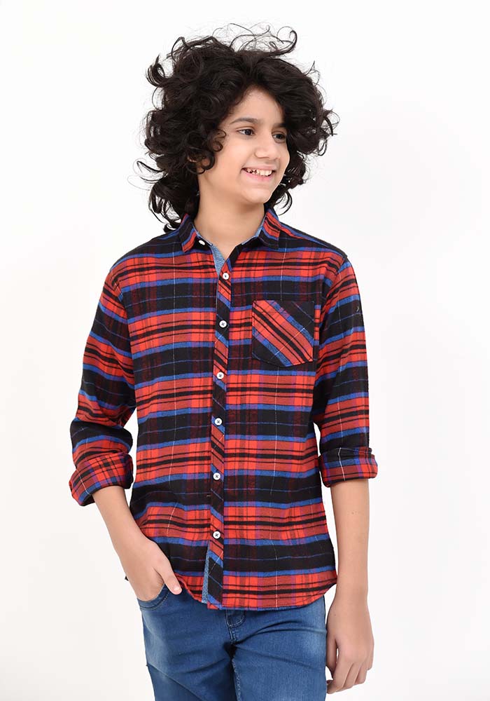 Boys Shirt - Wear Ochre
