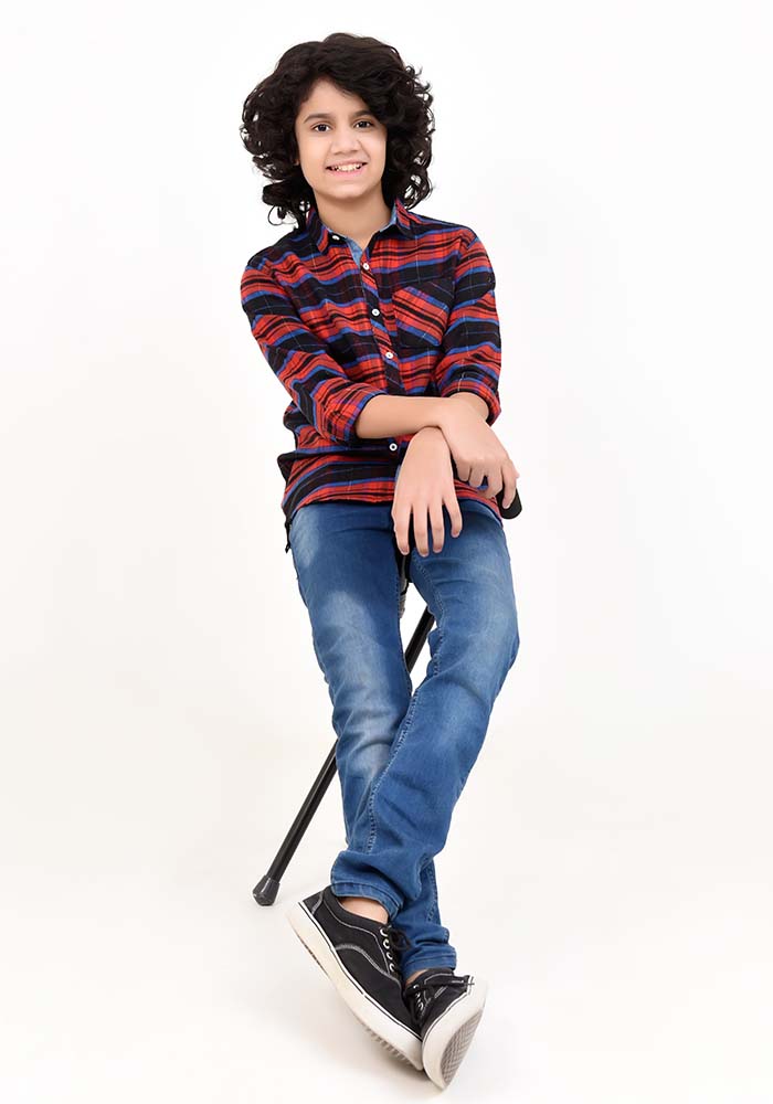 Boys Shirt - Wear Ochre