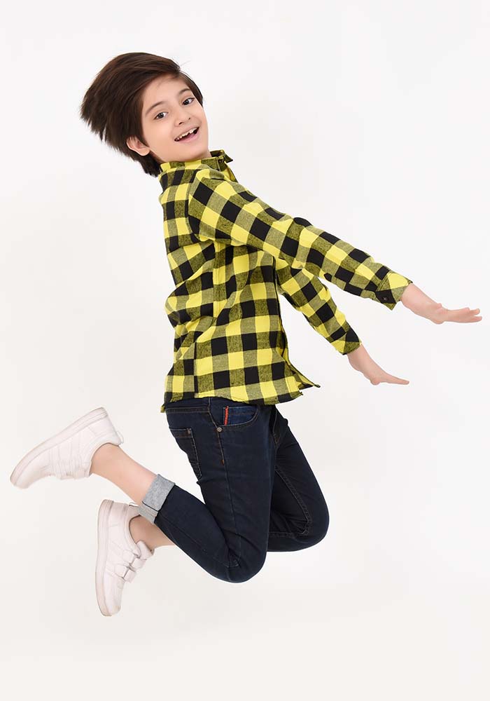 Boys Shirt - Wear Ochre