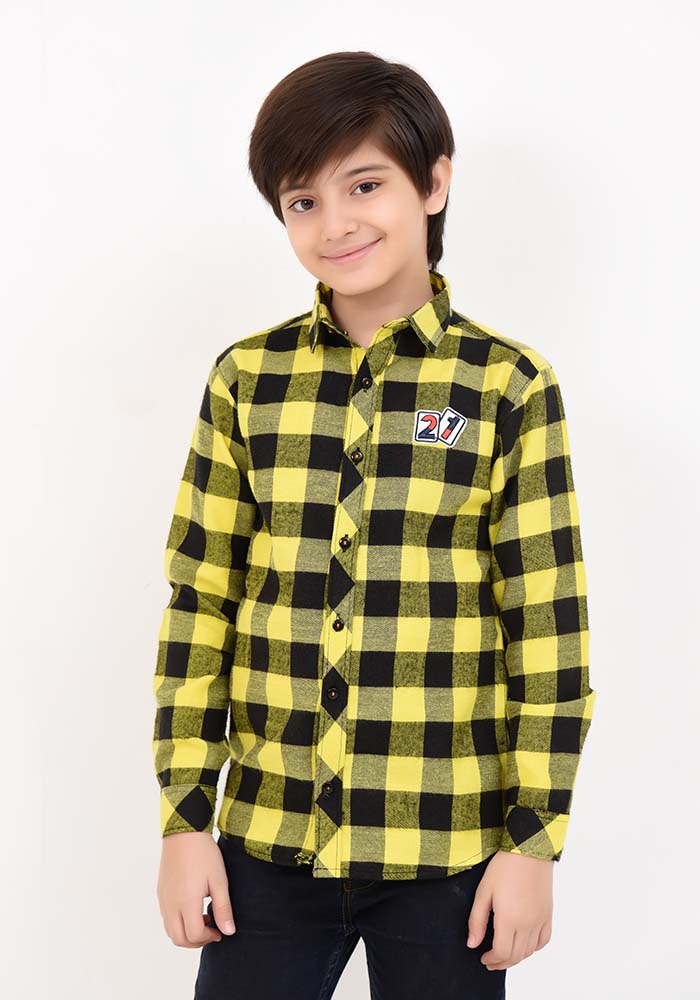 Boys Shirt - Wear Ochre