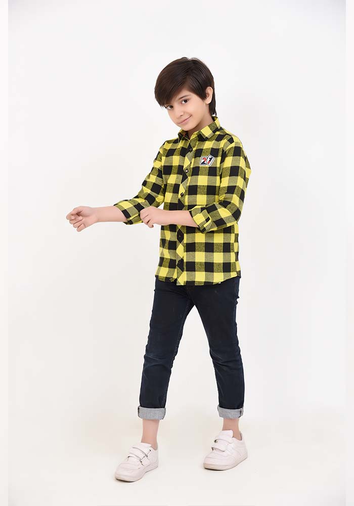 Boys Shirt - Wear Ochre