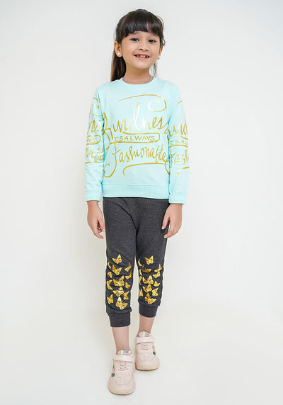 Terry Printed Sweatshirt