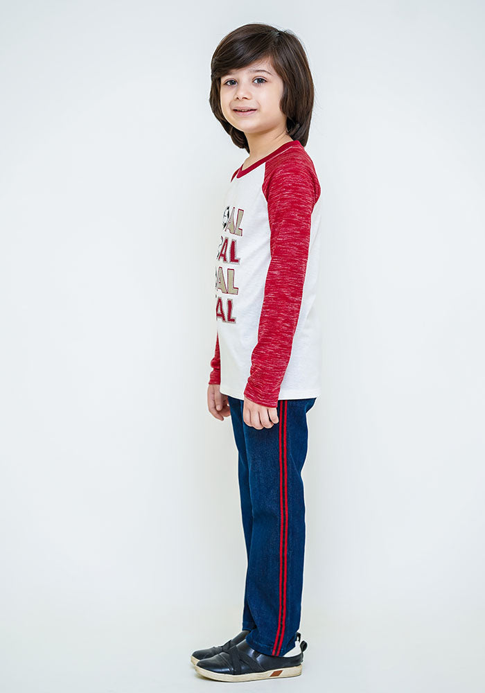 Printed T-Shirt - Wear Ochre