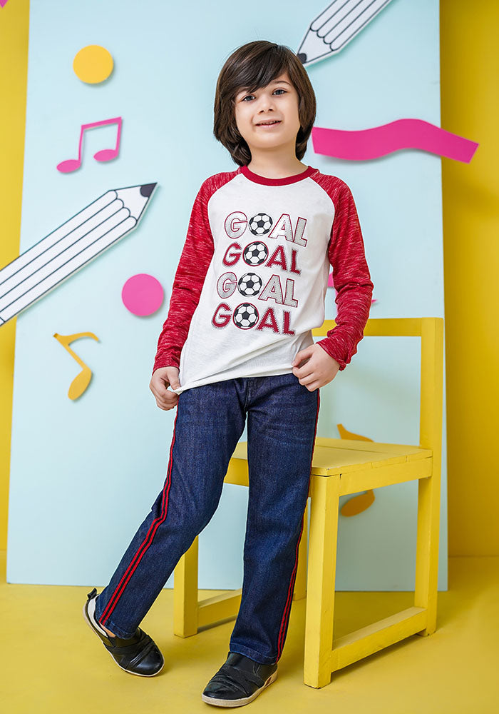 Printed T-Shirt - Wear Ochre