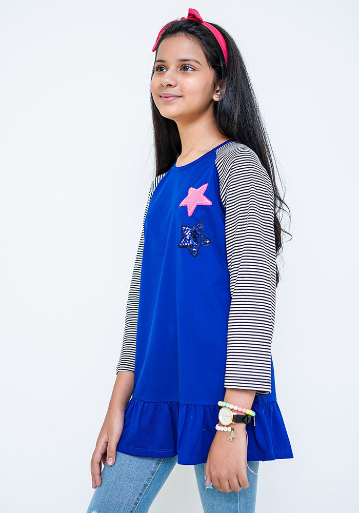 Girls Jersey Top - Wear Ochre