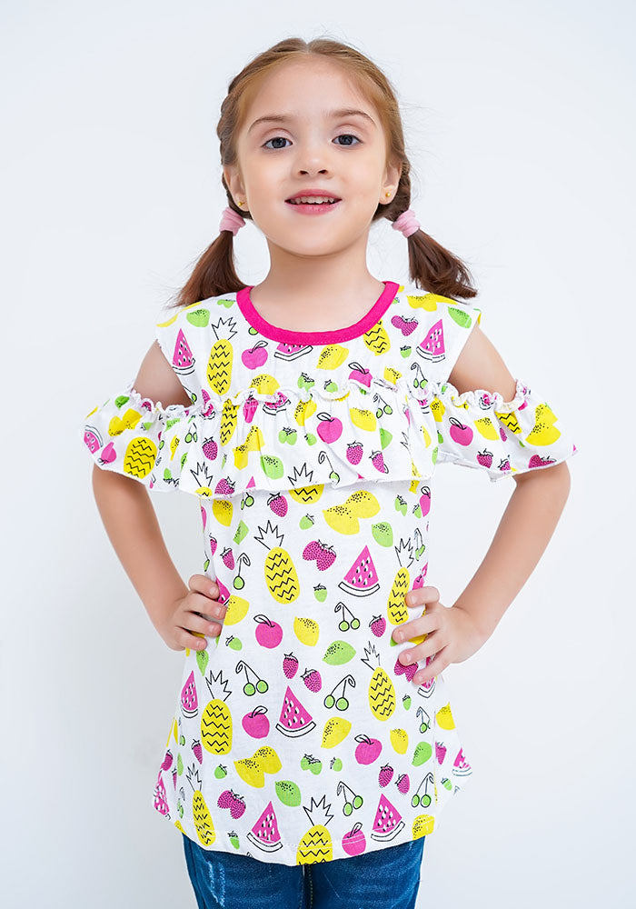 Girls Jersey Top - Wear Ochre