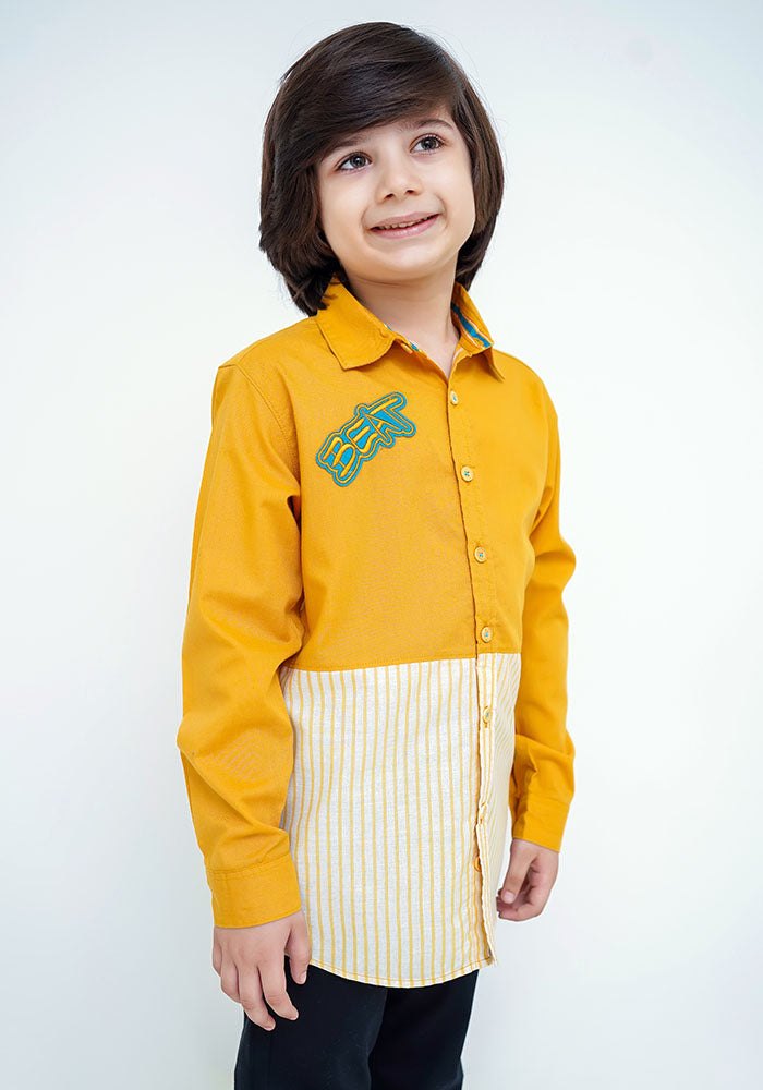 Cotton Shirt - Wear Ochre