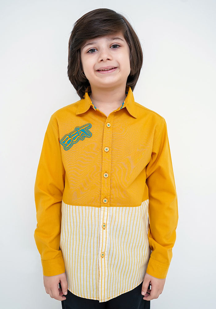 Cotton Shirt - Wear Ochre