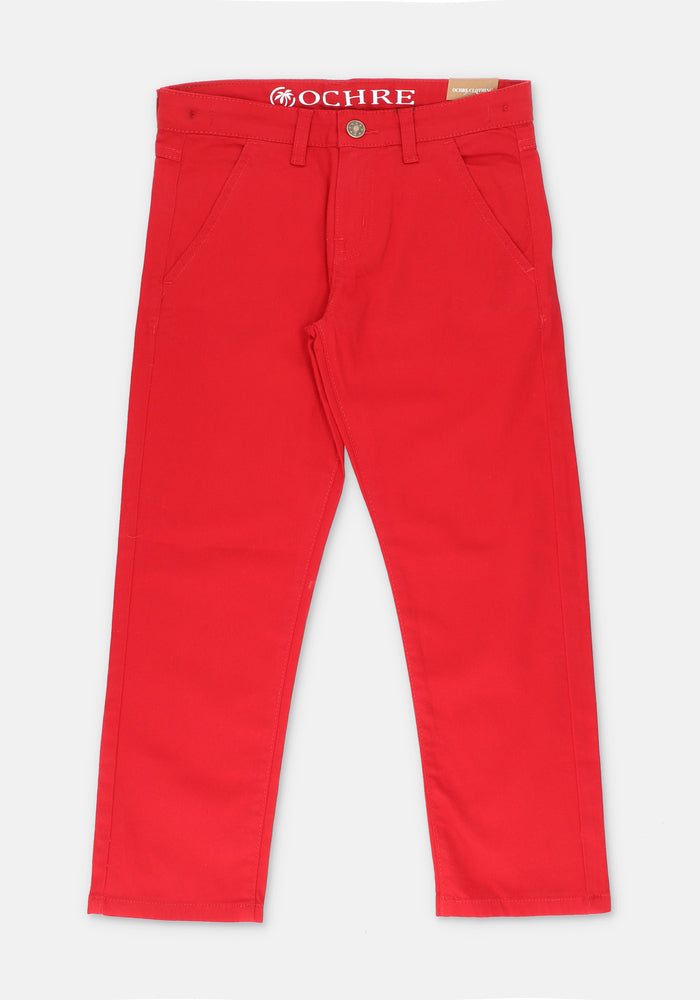 Boys Chino Pants - Wear Ochre