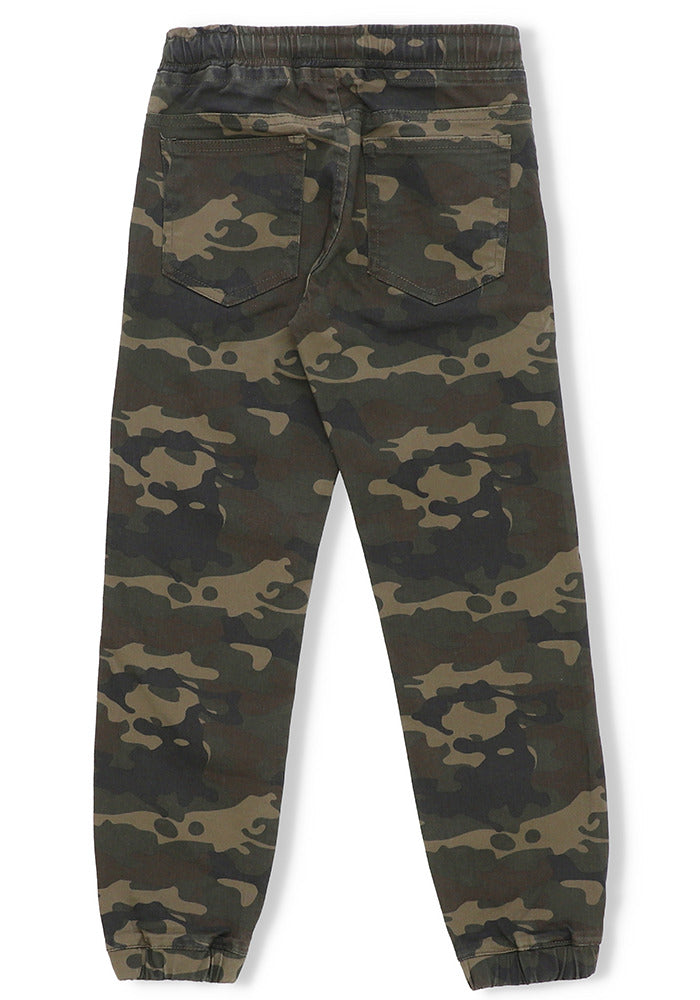 Boys Camo Pants - Wear Ochre