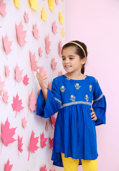 Cotton Embroidered Kurta
