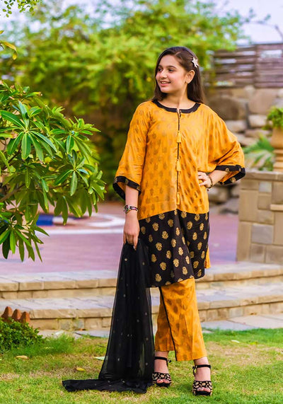 Cotton Printed 3 Pc Suit