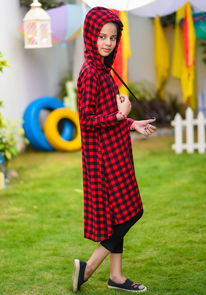 Linen Printed Kurta - Wear Ochre