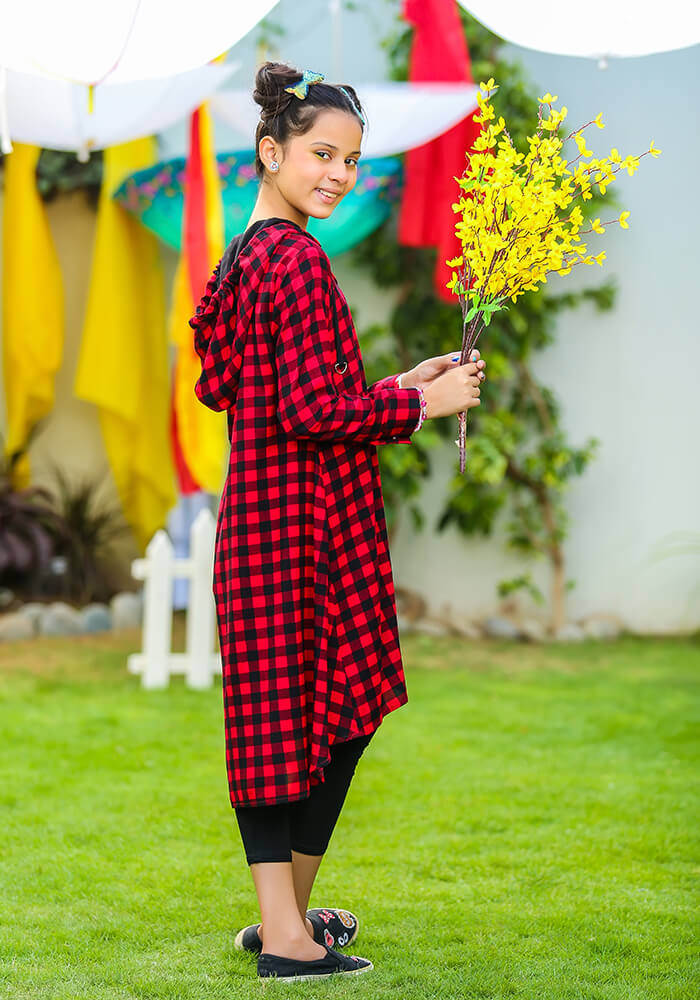 Linen Printed Kurta - Wear Ochre
