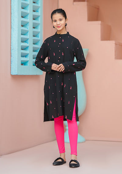 Boski Linen Printed Kurta