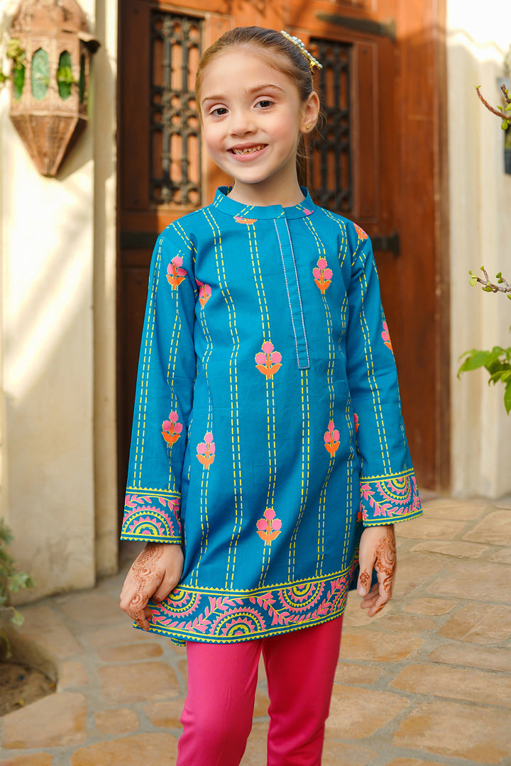 Cotton Printed Kurta - Wear Ochre