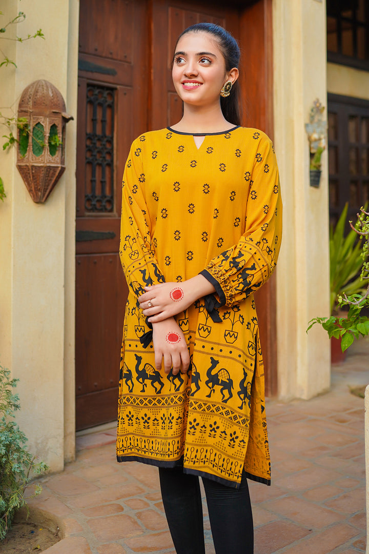 Irish Cotton Kurta - Wear Ochre