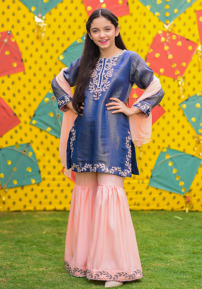 Missouri Embroidered 3 Pc Suit