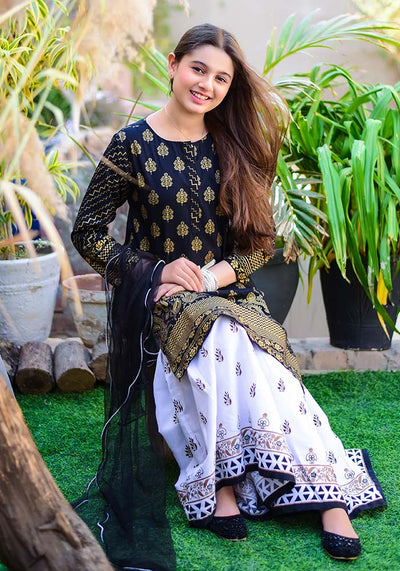Cotton Printed 3 Pc Suit