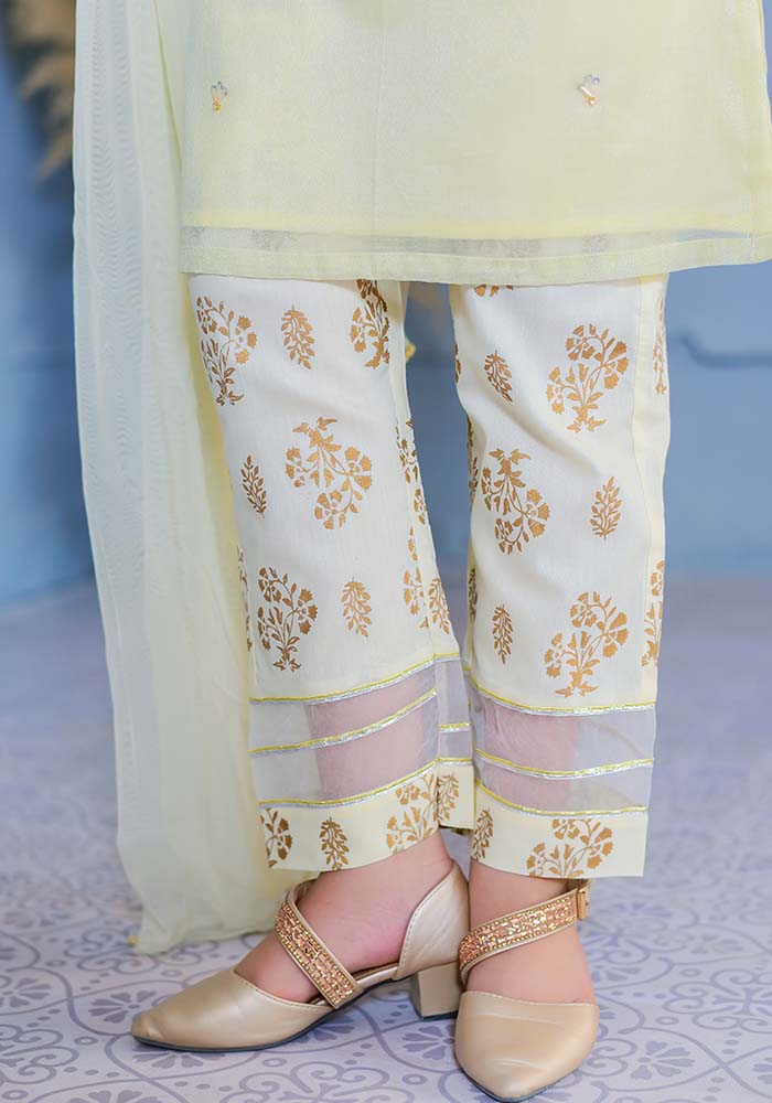 Missouri Hand Work 3 Pc Suit - Wear Ochre