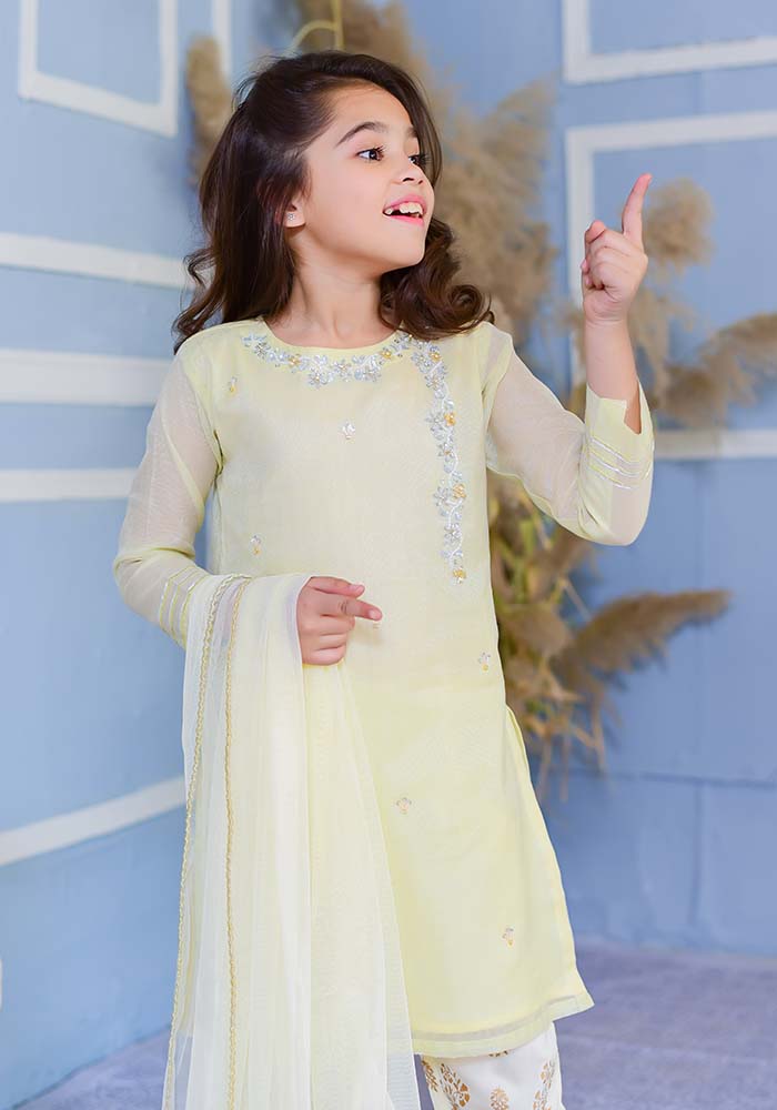 Missouri Hand Work 3 Pc Suit - Wear Ochre