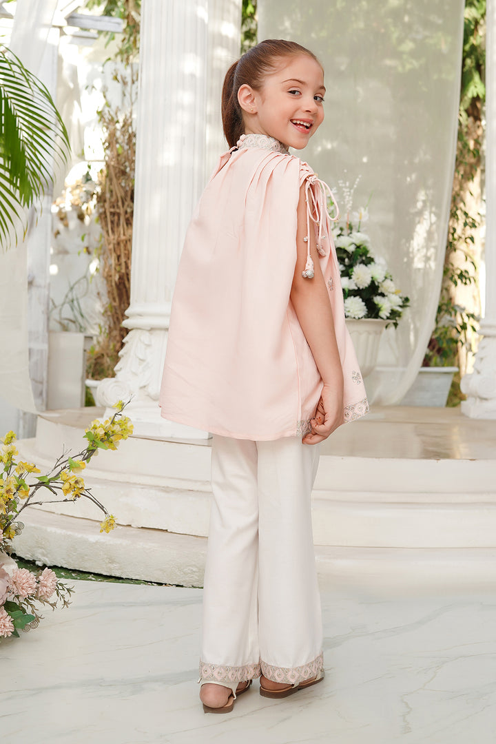 Viscose Embroidered 2 Pc Suit - Wear Ochre