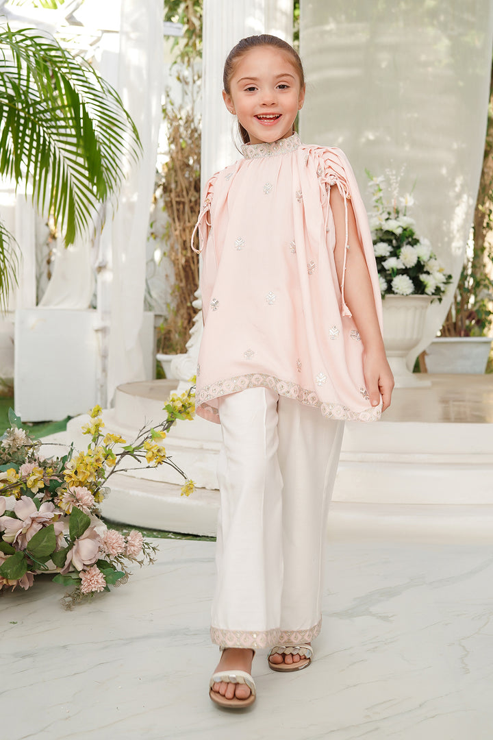 Viscose Embroidered 2 Pc Suit - Wear Ochre