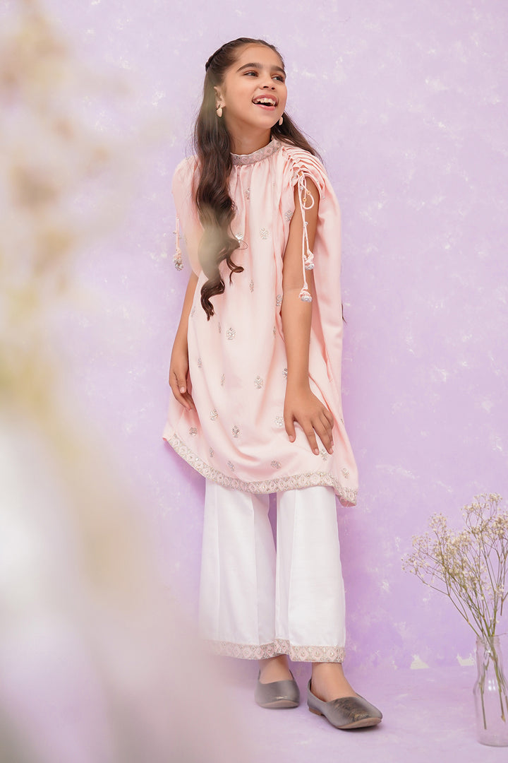 Viscose Embroidered 2 Pc Suit - Wear Ochre