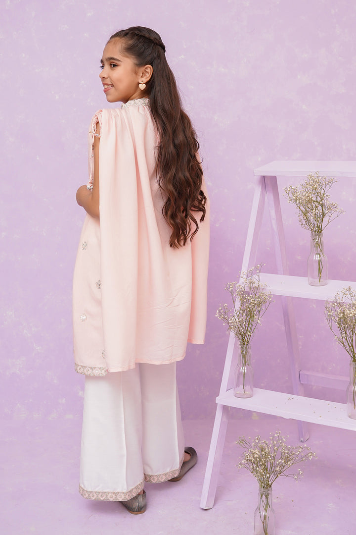 Viscose Embroidered 2 Pc Suit - Wear Ochre