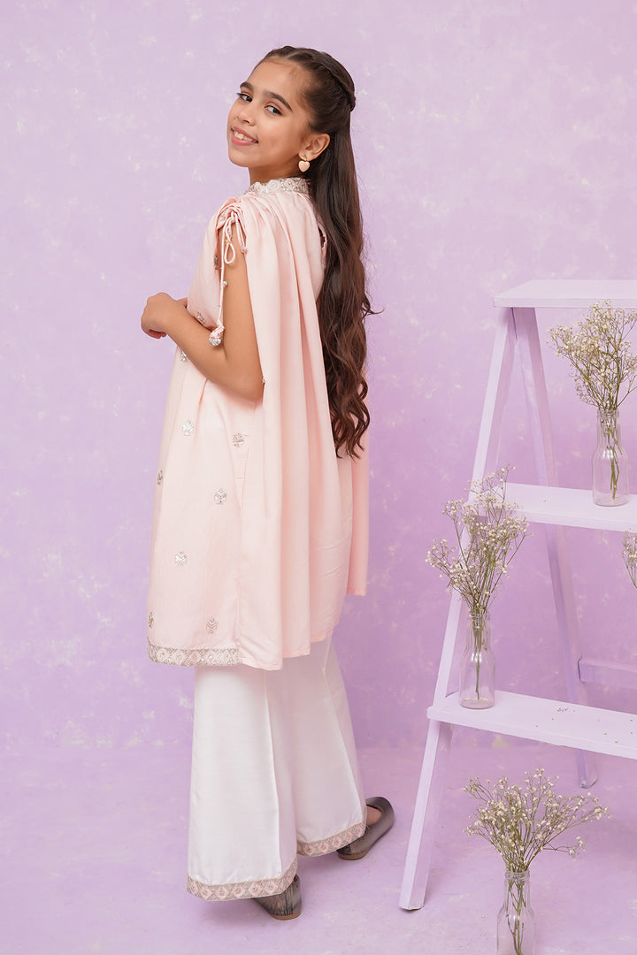 Viscose Embroidered 2 Pc Suit - Wear Ochre