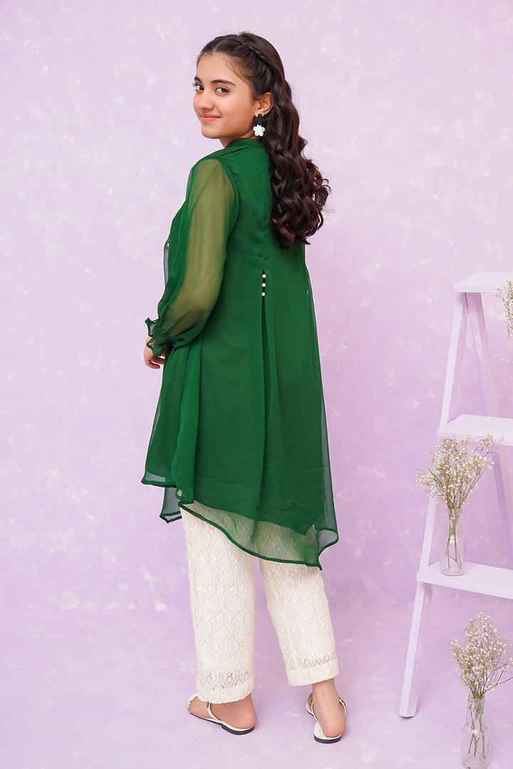 Chiffon 2 Pc Suit - Wear Ochre