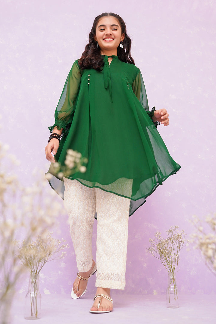 Chiffon 2 Pc Suit - Wear Ochre