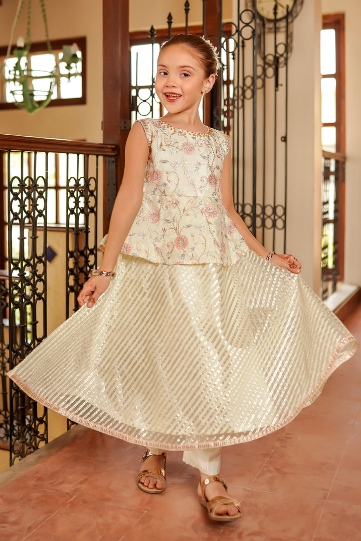 Cotton Silk Embroidered 2 Pc Suit - Wear Ochre