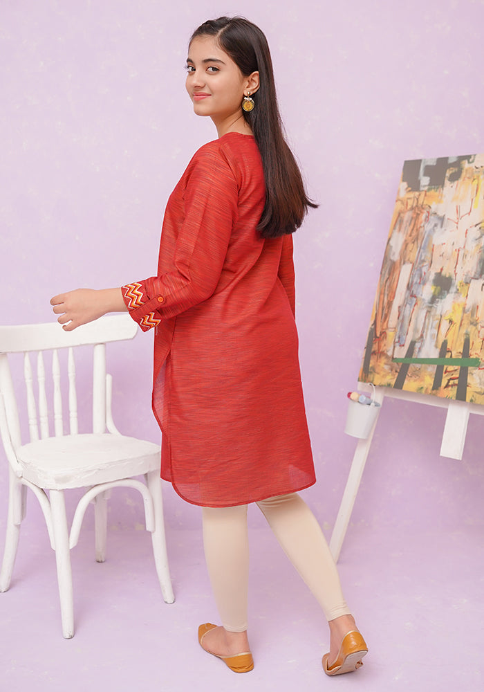 Multi Yarn Cotton Top - Wear Ochre