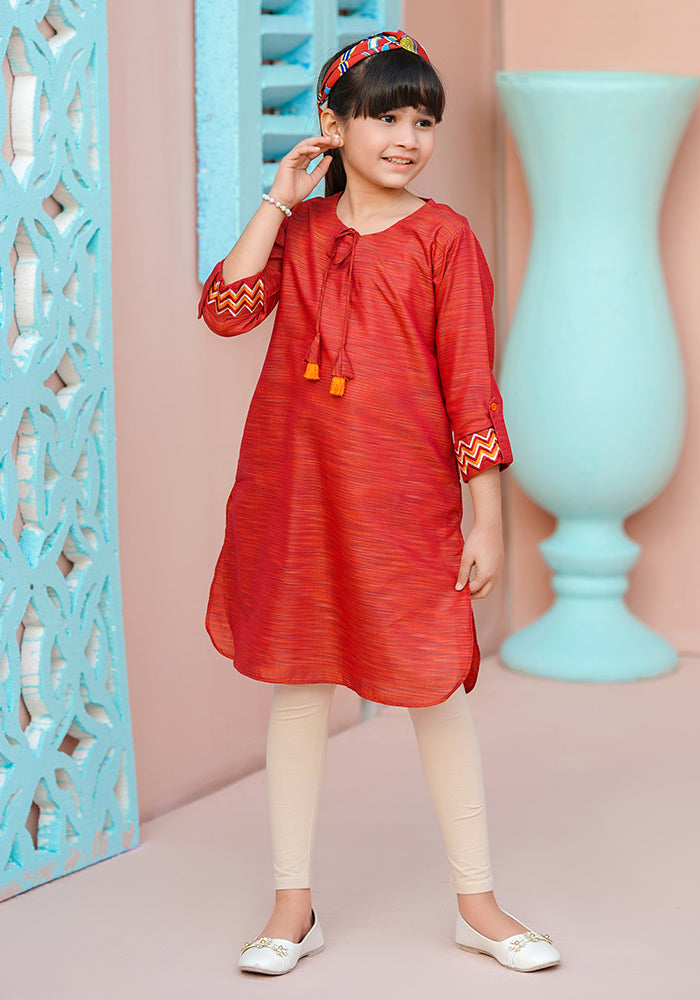 Multi Yarn Cotton Top - Wear Ochre